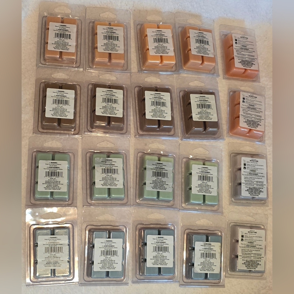 20 Pack Assorted Scented Wax Melts Collection - Picture 2 of 8